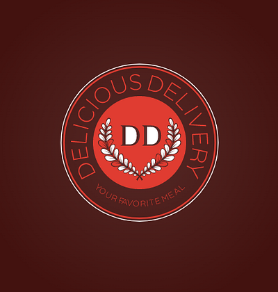 Delicious Delivery app branding logo ui ux
