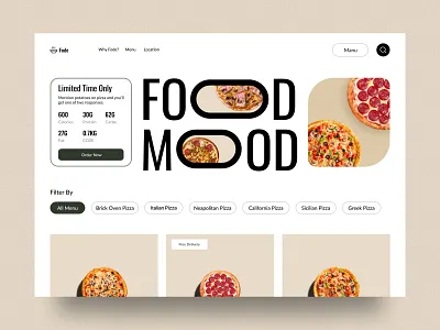 Food Website bold clean design desktop food food website landing page layout mobile photography restaurant restaurant website street food swiss tyopgraphy ui ux website whitespace