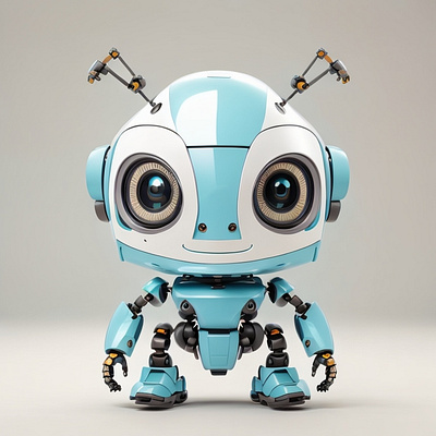 Ant-e 3d characters cute robot