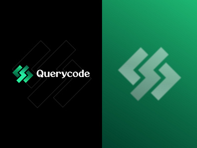 Querycode Logo Design 2d adobai animation branding codelogo colors figmadesign graphicdesign green logodesign newlook newlunch photoshop ui vectors