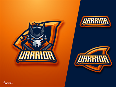 Warrior Wolf Esport Logo esport game gaming logo mascot sport