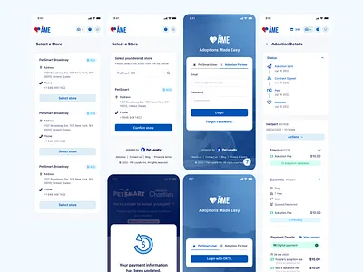PetSmart ▪︎ B2B aesthetic app design ui userexperience userinterface ux