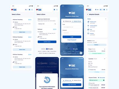 PetSmart ▪︎ B2B aesthetic app design ui userexperience userinterface ux