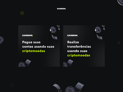 CarbonFinance • Social aesthetic app crypto cryptoapp cryptocurrency design ui userexperience userinterface ux