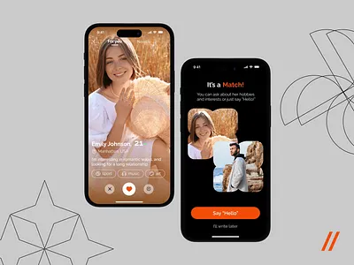Dating Mobile iOS App android animation app app design dashboard dating app design ios match mobile mobile app mobile ui motion design motion graphics ui ux
