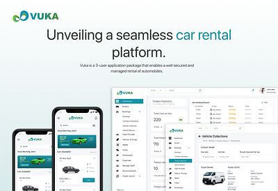 Vuka Mobile app & Dashboards (NDA Signed) mobileapp motion graphics ui ux