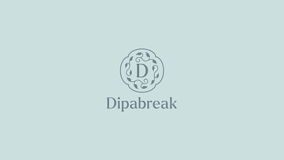 Dipabreak | Specialty tea Logo branding cafe coffee dipabreak green ksa leaf logo riyadh shop tea