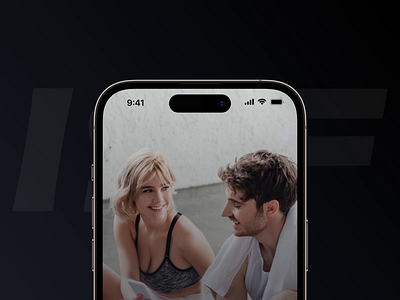 IntensFit Mobile Application. UX/UI for fitness app animation app application fitness mobile mobile app motion graphics nutrition onboarding sign up sport subscription ui ux web web design white workout yellow