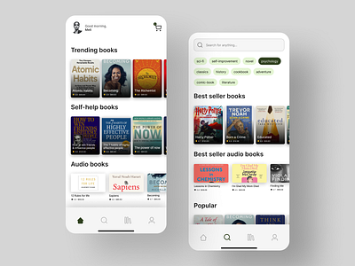 E-book App app book design dribbble e book figma mobile ui uidesign