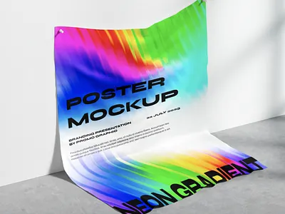 Neon Gradient Shapes & Backgrounds abstract abstract shapes branding cover design design gradient graphic design illustrations magazine design magazine mockup neon packaging design poster design poster mockup print design product design rainbow shapes textile design ui