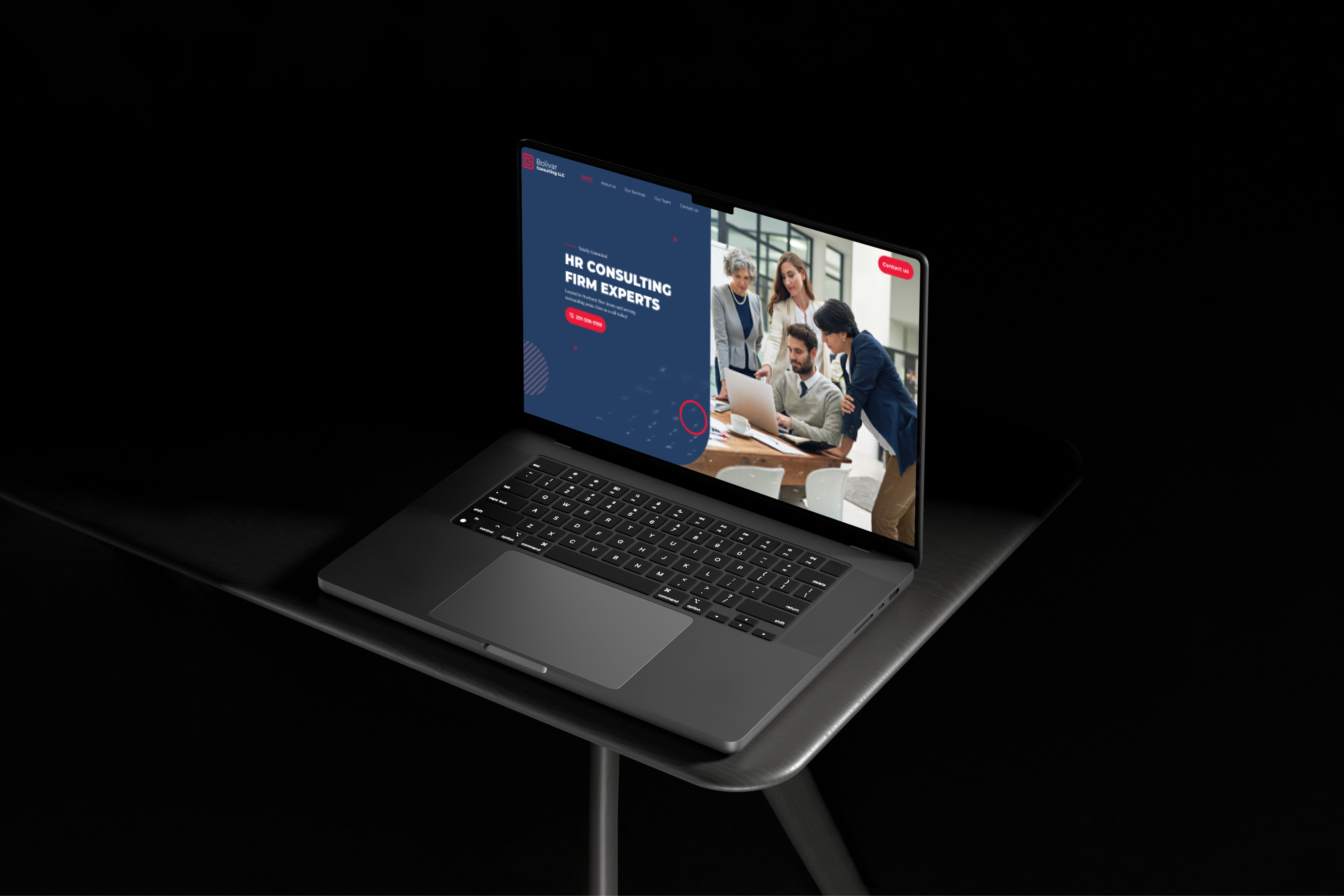 Bolivar Consulting LLC Website Design consulting website hr consulting website hr services hr website professional services ui ui design uiux website design website ui design