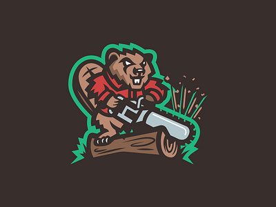 Life Hack beaver branding design graphic design illustrator mascot vector