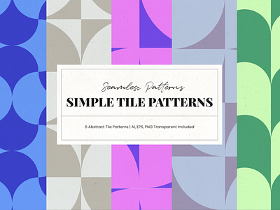 Simple Tile Patterns abstract branding cover design design digital design geometric graphic design illustrations industrial design neutral packaging design patterns poster design print design product design seamless pattern social media design textile design tile webdesign