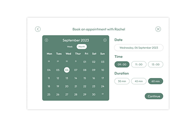 Daily UI Challenge - D5 - An appointment for music trainer appointment page booking mentor booking trainer calender page calender view daily ui daily ui challnge day 05 design rent mentor ui uidesign