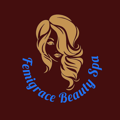 Femigrace Beauty Spa beauty parlour branding design graphic design hollywood illustration logo spa ui vector
