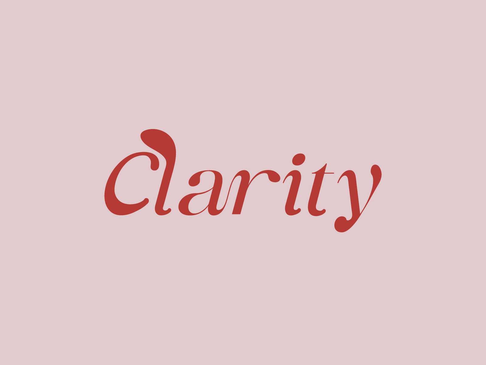 Clarity Logo inspirations by Sarah lou on Dribbble