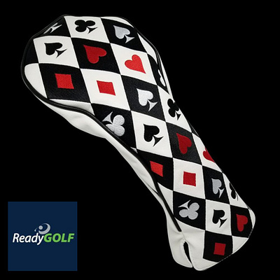 Casino Driver Headcovers | Golf Headcovers | ReadyGOLF colorful golf shirts design golf golf apparel golf apparel for men golf apparel for women golf polo shirts golf sandals illustration ui