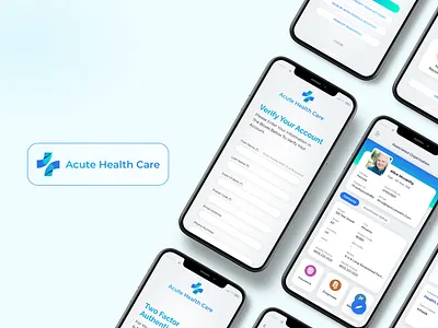 Health - Acute Health Care app branding business design edtech education graphic design illustration logo ui