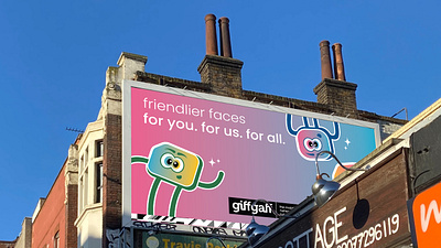 giffgaff - for you. for us. for all. advertising campaign character design design graphic design illustration