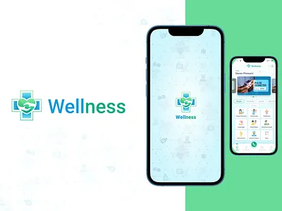 Health care - Wellness app branding business design edtech education graphic design illustration logo ui
