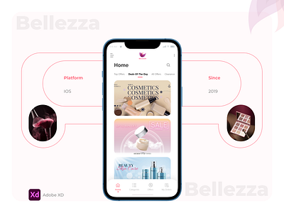 Retail - Bellezza app branding business design edtech education graphic design illustration logo ui