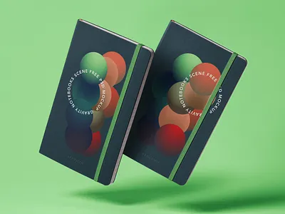 Free Gravity Falling Psd Notebooks branding mockup psd notebook mockup