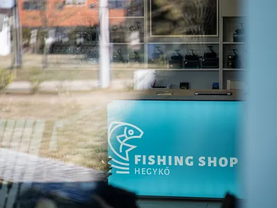 Fishing Shop - Hegykő brand design branding graphic design logo logo design