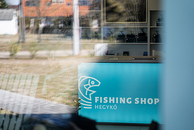 Fishing Shop - Hegykő brand design branding graphic design logo logo design