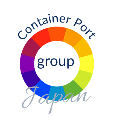 Container port group animation branding design graphic design hollywood illustration logo transportation vector
