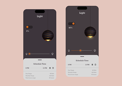On/Off switch #Day15 dailyui day15 smart home app toggle switch ui design ux design visual design