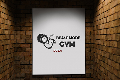 Gym logo branding design dubai graphic design gym gym logo icon illustration logo typography uae ui ux vector