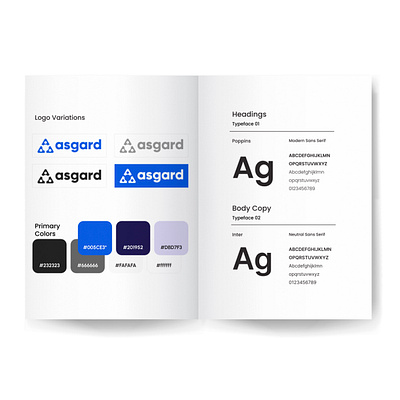 Brand Identity & Guidelines brand guidelines branding color palette design system digital brand guidelines logo software typography