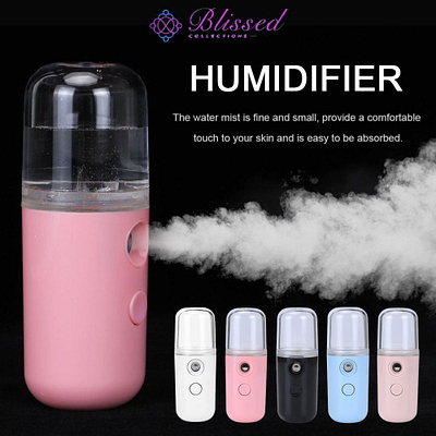 USB Nebulizer Facial Spray | Mini Face Steamer | Blissed Collect fitness