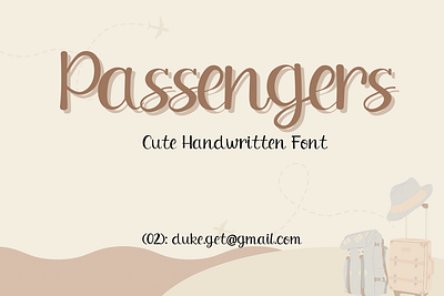 Passengers Font font fonts san serif script written