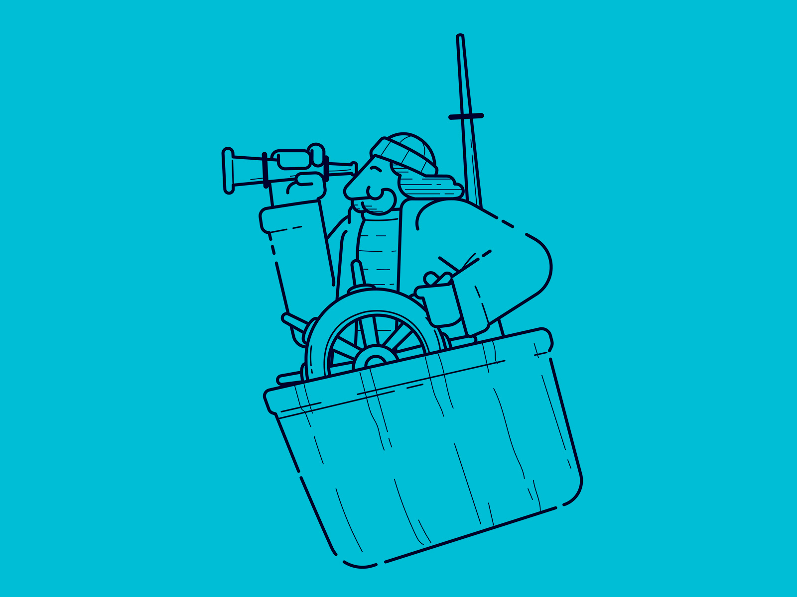 blue-sailor-by-junior-fonseca-for-dspot-team-on-dribbble