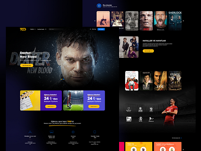 Bein Connect - TOD Web Design landing page webdesign