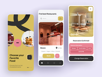 Restaurant Apps by Anastasia Golovko