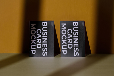 Realistic Business Card Mockup (NE5 ) branding free business card mockup graphic design paper mockup