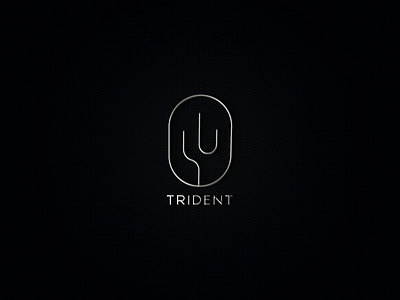 Trident fork geometric god icon logo poseidon round sea shape simple spike symbol trident water