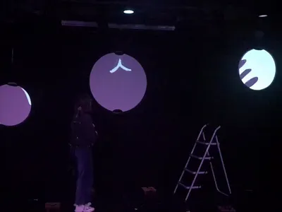 Fluid projection mapping 2d animation dream fluid frame by frame hand drawn animation projection mapping rorschach