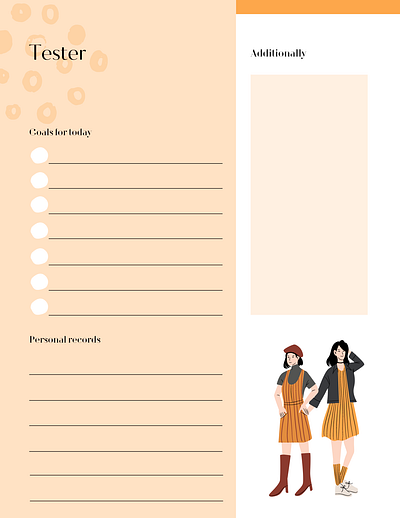 Daily planner printables