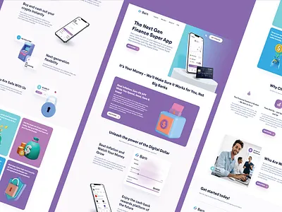 Barn Finance Website Design advance animation animation branding design illustration modern design ui web design website