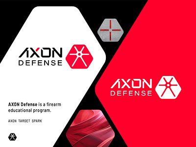 AXON Defense - Logo Design arm axon brain branding creative logo educate fire hit human axon identity design intelligence learn logo mind point safe safety smart target weapon