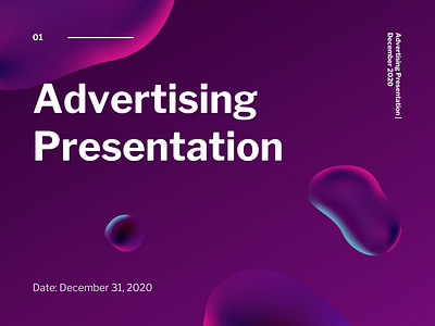 Advertising presentation presentation