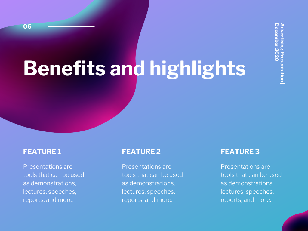 Advertising presentation by Abdushukur on Dribbble