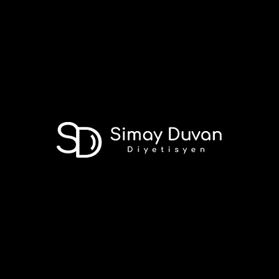 Logo & Corporate Identity Design for Dietitian S. Duvan dietitian logo design diyetisyen logo graphic design logo design