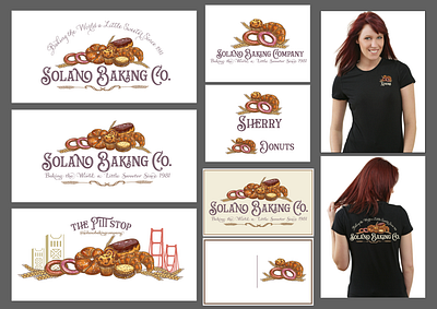 Client: Solano Baking Co. branding graphic design logo