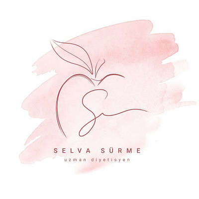 Logo Design for Dietitian Selva Sürme dietitian logo diyetisyen logo graphic design logo logo design logo tasarımı signature logo