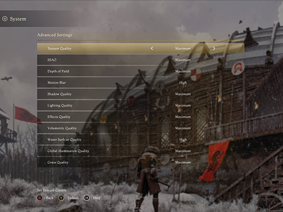 Daily UI #07/Settings daily daily challange daily ui game game design game settings game ui game ui design settings ui