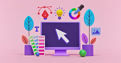 Desktop Designer desktop illustration